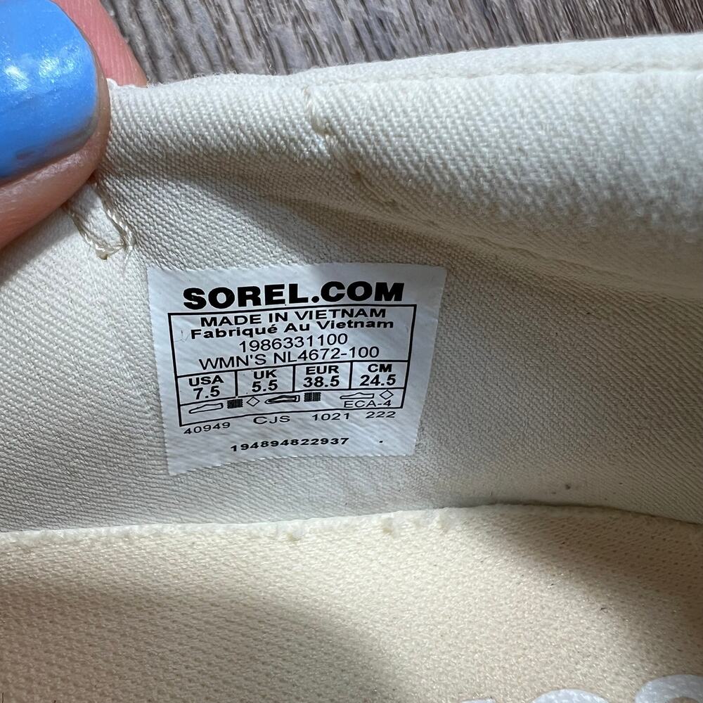 Sorel Womens Explorer Blitz Stride Lace Sneaker - Picture 7 of 7